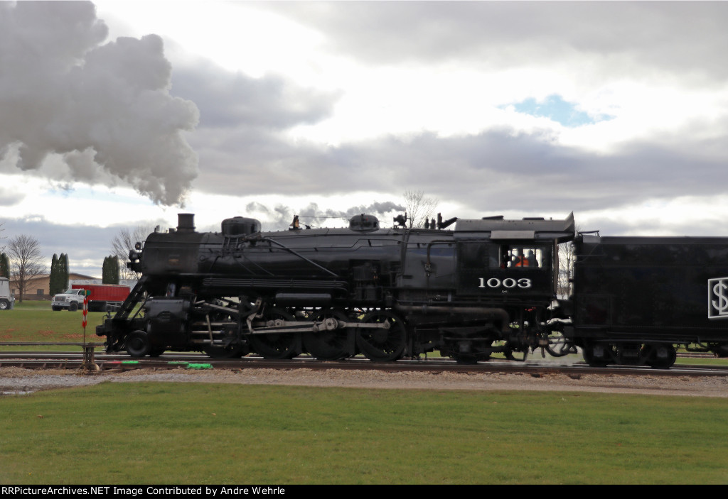 Shoving toward Burnett on the Oshkosh line